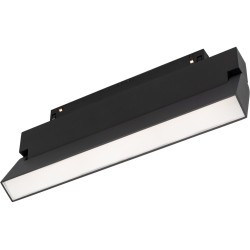 Трековый светильник светодиодный MAG-ORIENT-FLAT-FOLD-S230-12W Warm3000 (BK, 80 deg, 48V DALI) (Arlight, IP20 Металл, 3 года) 034663