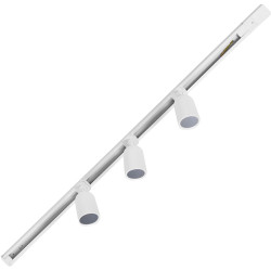 Однофазная накладная трековая система в сборе UBL-Q392 UBL-Q392 GU10/K WHITE SET31