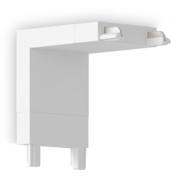 Коннектор угловой внутренний для накладного шинопровода Magnetic Ultra Slim Ambrella Track System GV1103