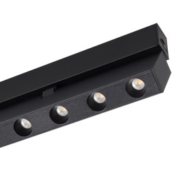 Трековый светильник светодиодный MAG-DOTS-FOLD-25-S200-6W Day4000 (BK, 30 deg, 24V) (Arlight, IP20 Металл, 3 года) 033725
