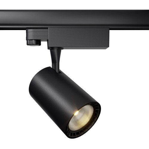 Трековый светильник трехфазный 220V светодиодный Vuoro TR029-3-10W4K-M-B