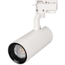 Трековый светильник светодиодный LGD-GELIOS-2TR-R80-30W Warm3000 (WH, 20-60 deg, 230V) (Arlight, IP20 Металл, 3 года) 031241