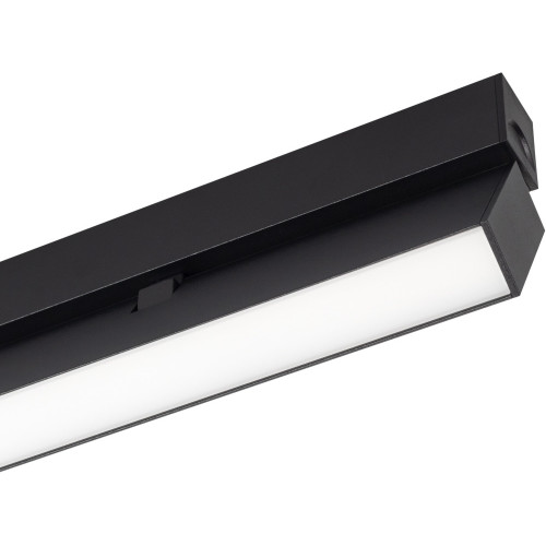 Трековый светильник светодиодный MAG-FLAT-FOLD-25-S200-6W Warm3000 (BK, 100 deg, 24V) (Arlight, IP20 Металл, 3 года) 034235