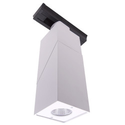 Трековый светильник светодиодный LDT-SQWT-10W-WW