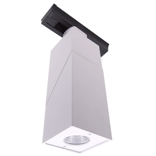 Трековый светильник светодиодный LDT-SQWT-10W-WW