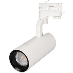 Трековый светильник светодиодный LGD-GELIOS-4TR-R80-30W Day4000 (WH, 20-60 deg, 230V) (Arlight, IP20 Металл, 3 года) 031221