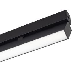 Трековый светильник светодиодный MAG-FLAT-FOLD-25-S400-12W Warm3000 (BK, 100 deg, 24V) (Arlight, IP20 Металл, 3 года) 034236