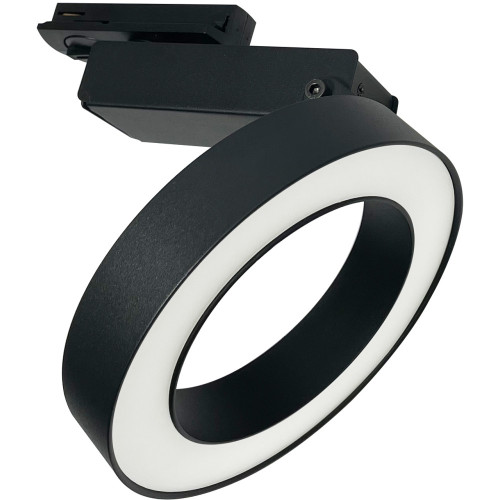 Трековый светильник однофазный 220V светодиодный Rim TR044-1-12W3K-B
