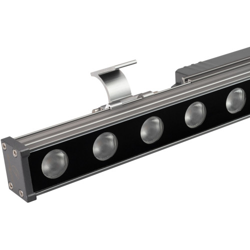 Светодиодный прожектор AR-LINE-500M-12W-220V Warm (Grey, 30 deg) (Arlight, Закрытый) 037369