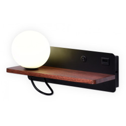 Бра светодиодное с выключателем и USB-портом Wallers FW521