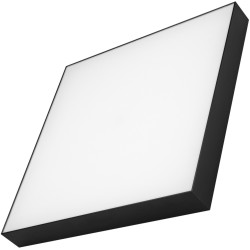 Потолочный светильник LED прямоугольный SP-QUADRO-S500x500-50W Day4000 (BK, 120 deg, 230V) (Arlight, IP40 Металл, 3 года) 034801