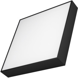 Потолочный светильник LED прямоугольный SP-QUADRO-S400x400-40W Warm3000 (BK, 120 deg, 230V) (Arlight, IP40 Металл, 3 года) 034796