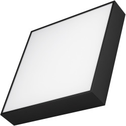 Потолочный светильник LED прямоугольный SP-QUADRO-S350x350-30W Warm3000 (BK, 120 deg, 230V) (Arlight, IP40 Металл, 3 года) 034792