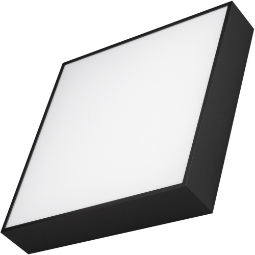 Потолочный светильник LED прямоугольный SP-QUADRO-S350x350-30W Warm3000 (BK, 120 deg, 230V) (Arlight, IP40 Металл, 3 года) 034792