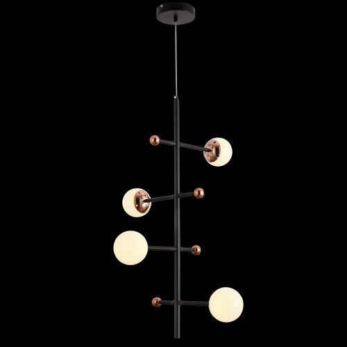 Подвесной светильник светодиодный LED LAMPS 81338 GOLD BLACK