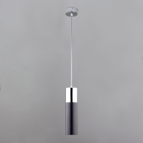 Подвесной светильник Double Topper 50135/1 LED хром/черный