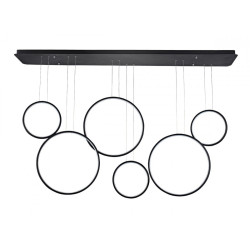 Светодиодный светильник подвесной S111024/6 180W Black
