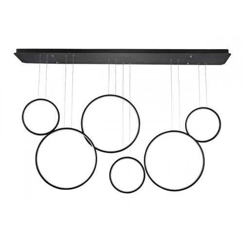 Светодиодный светильник подвесной S111024/6 180W Black