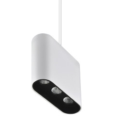 Подвесной светильник светодиодный Eloi 8004/3P-WT-BK