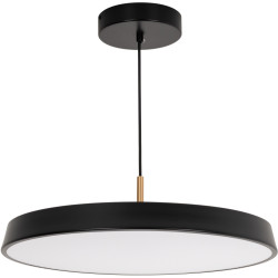 Подвесной светильник LED SP-ELEGANT-R500-37W Warm3000 (BK, 120 deg, 230V) (Arlight, IP20 Металл, 3 года) 033922