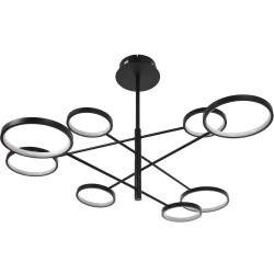 Потолочная люстра на штанге светодиодная Eva MR1220-8CL