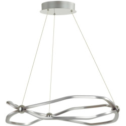 Подвесная люстра никель/хром/металл/ПВХ LED 45W 4000K PORTA 5001/45L L-VISION