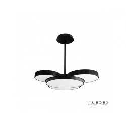 Потолочная люстра светодиодная диммируемая с пультом Demure 9127-930-D-T BK