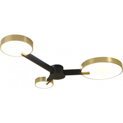 Люстра потолочная светодиодная Expert 10209/3 LED*68W Gold/Black