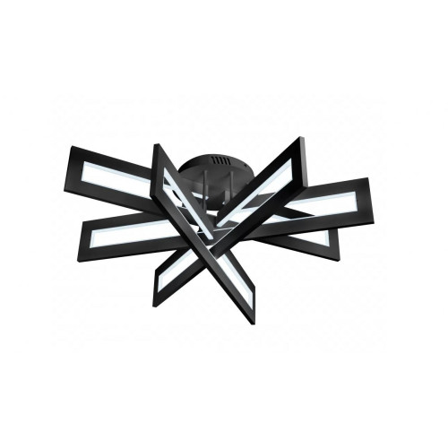 Потолочная люстра светодиодная диммируемая с пультом Stalker 9082-R800-X 128W BK