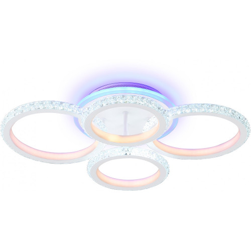 Потолочная люстра светодиодная с RGB подсветкой и пультом Original FA9524