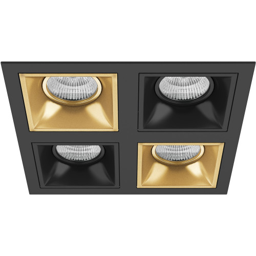 Встраиваемый светильник Domino Quadro D54703070307 (214547+214503+214507+214503+214507)