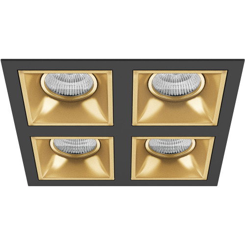 Встраиваемый светильник Domino Quadro D54703030303 (214547+214503+214503+214503+214503)