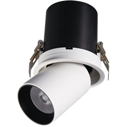 Встраиваемый светильник светодиодный 3003 DA3003RR white/black