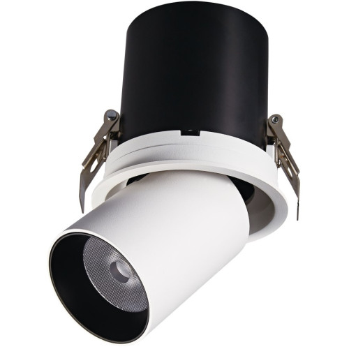 Встраиваемый светильник светодиодный 3003 DA3003RR white/black