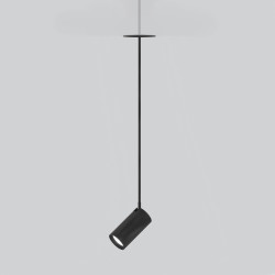 Встраиваемый светильник 8W черный Elektrostandard Drop 50242 LED