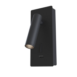 Бра для чтения светодиодное с выключателем и USB-портом Mirax C041WL-L3B3K