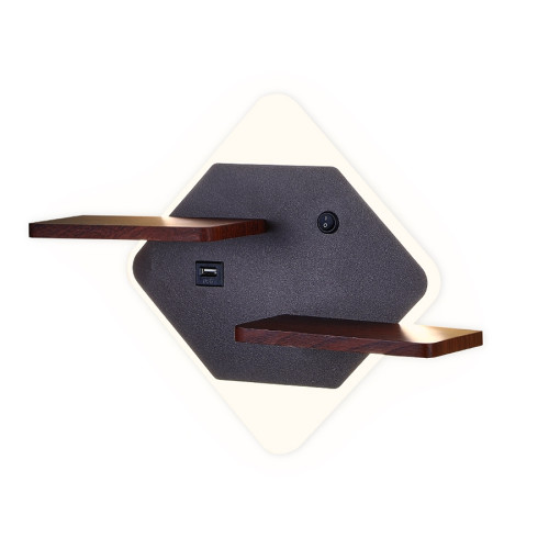 Настенный светильник светодиодный с выключателем и USB-портом FW101