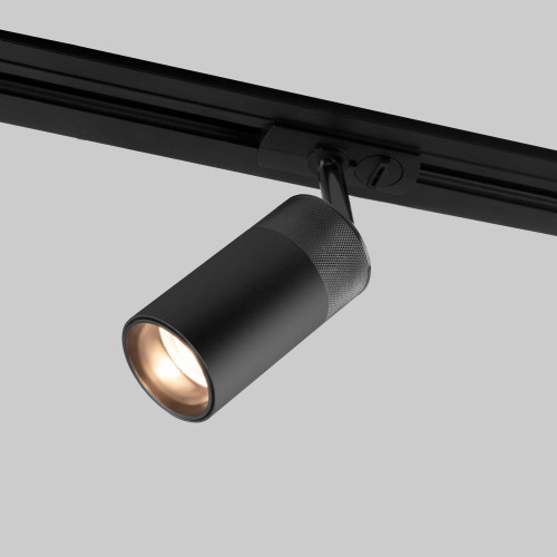 Трековый светильник однофазный чёрный 9W 4200K Elektrostandard Riffe 85512/01