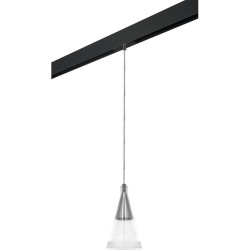 Трековый светильник однофазный 220V Lightstar Cone PRO757019