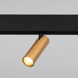 Трековый светильник магнитный 7W 4200K Cubo (латунь) Elektrostandard Slim Magnetic 85035/01