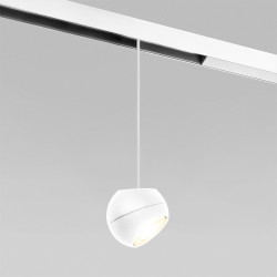 Трековый светильник 12W 4200K Lars (белый) Elektrostandard Slim Magnetic 85033/01