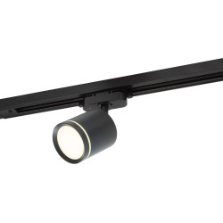 Трековый светильник однофазный 220V DK4016 DK6400-BK