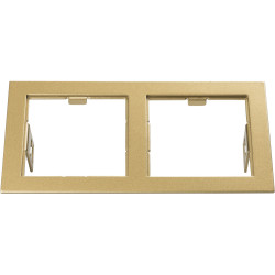 Рамка для светильника Domino Double Quadro 214523