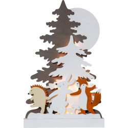 Световая фигура светодиодная на батарейках с выключателем Eglo FOREST FRIENDS 411292