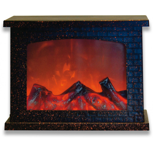 Световая фигура светодиодная ULD-L2821-005/DNB/RED BROWN FIREPLACE