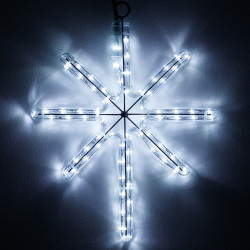 Световая фигура светодиодная ARD-STAR-M2-380x250-36LED White (230V, 2.5W) (Ardecoled, IP65) 034247