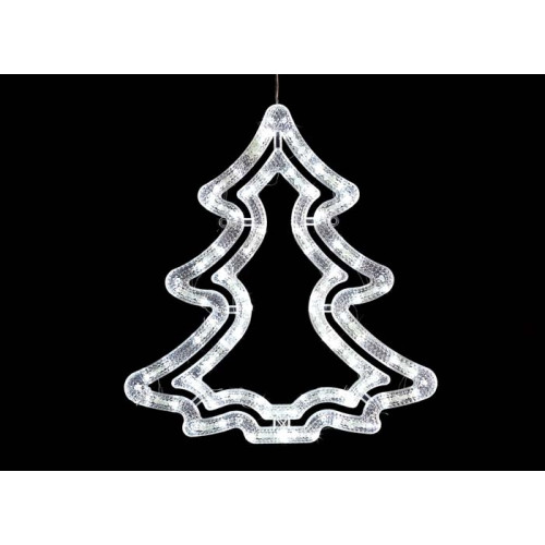 Световая фигура светодиодная ULD-H3543-070/STA WHITE IP20 XMAS TREE