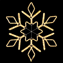 Светодиодная Снежинка