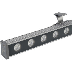 Светодиодный прожектор AR-LINE-1000M-24W-24V RGB (Grey, 30 deg, DMX512) (Arlight, Закрытый) 023624