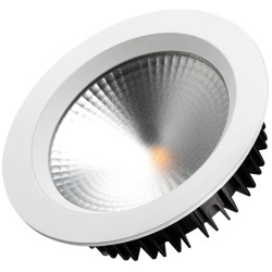 Светодиодный Светильник встраиваемый LED LTD-187WH-FROST-21W Warm White 110deg (Arlight, IP44 Металл, 3 года) 021069
